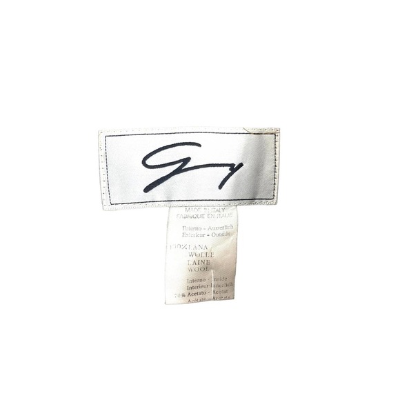 Italian PURE WOOL Vintage women’s trench coat with tie belt - Picture 3 of 6